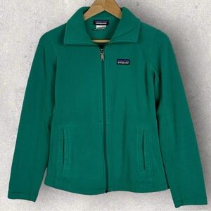 Patagonia Micro D Jacket Mint Green Size XS Style 25415 Fleece Full Zipper Coat‎